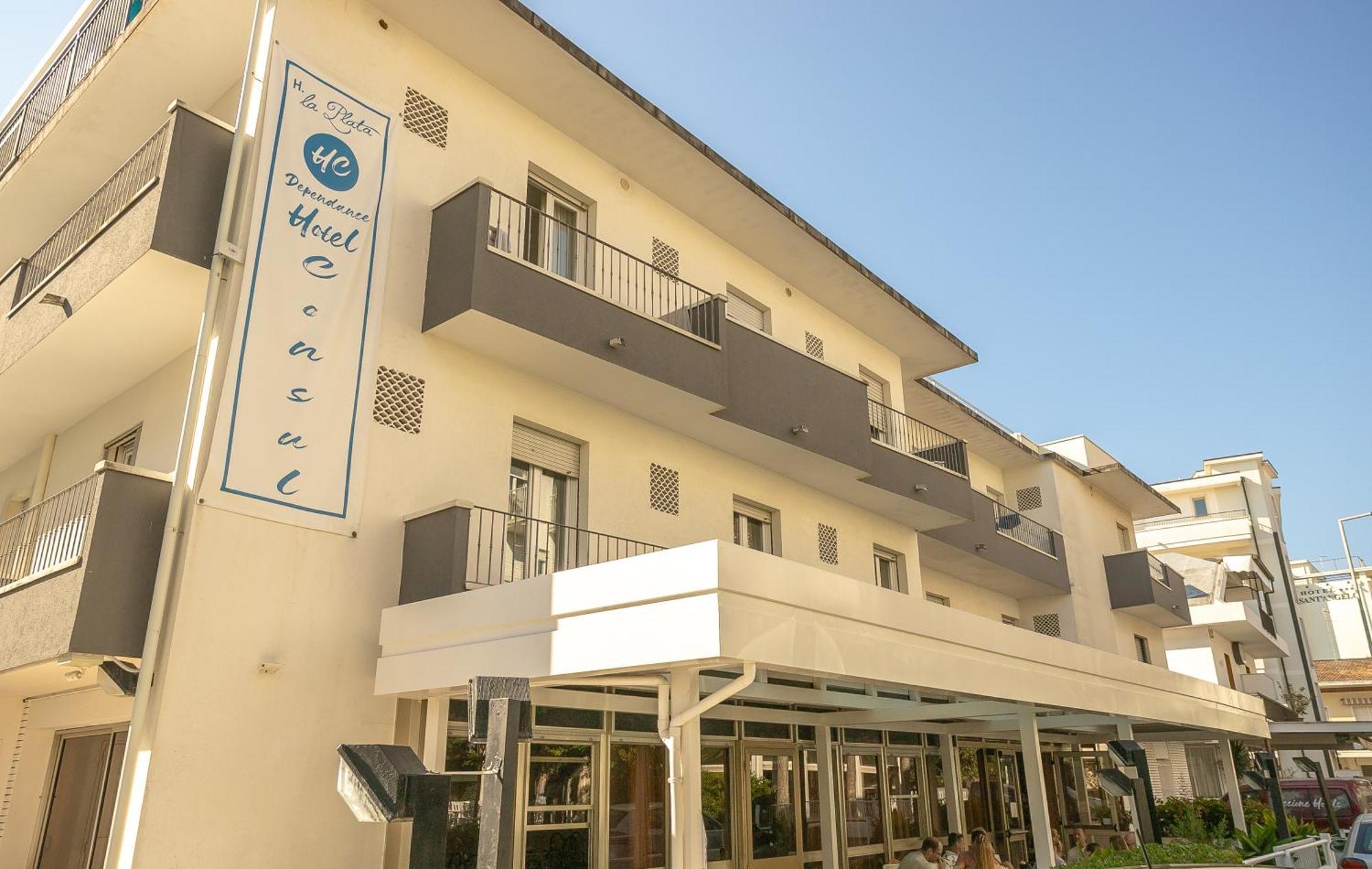 La Plata Hotel - con piscina Riccione Esterno foto